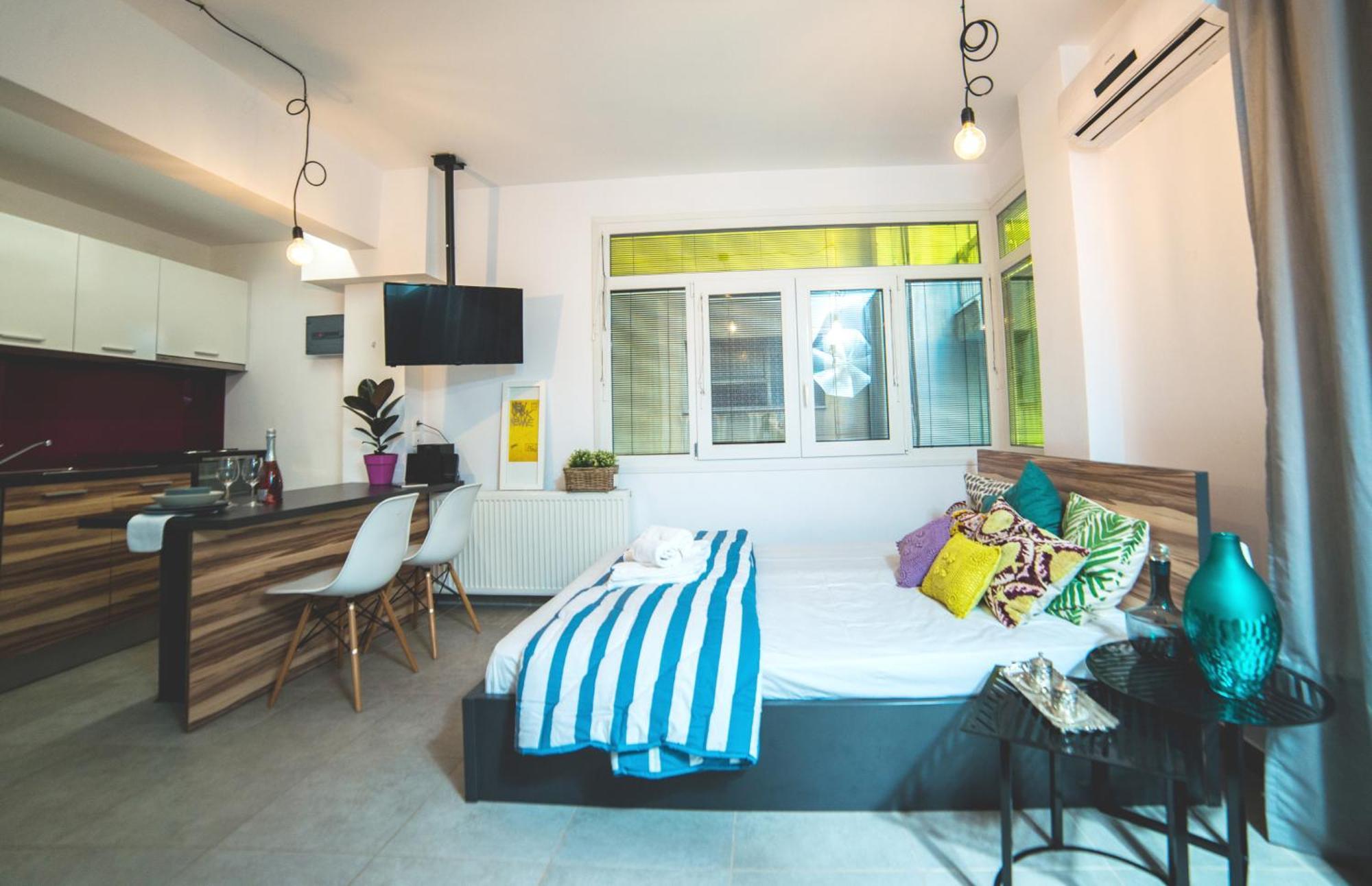 Mazi Rooms Venizelou Салоники Номер фото